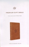 ESV - Premium Gift Bible soft leather look Caramel