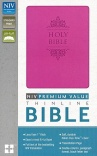 NIV Premium Value Thinline Bible, Orchid