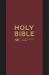 NIV Pocket Black Bonded Leather Bible with Zip