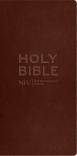 NIV Diary Brown Bonded Leather Bible Zip, 2011 Edition 