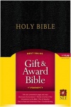 NLT Gift and Award Bible - Black - GAB