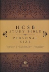 HCSB - Personal Size Study Bible, Hardback Edition 