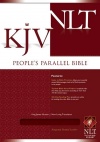 KJV / NLT Peoples Parallel Bible, Burgundy Bonded Leather 