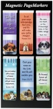 Magnetic Bookmark - Puppy Pagemarkers (pk of 6)