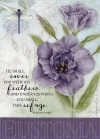 Get Well Card - Eustoma - Psalm 91 vs 4