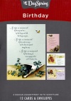 Birthday Cards - If Life is Measured (Box of 12) 