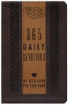 Teen to Teen, 365 Daily Devotions by Teen Guys for Teen Guys - Leathertouch - 