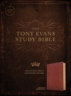 CSB Tony Evans Study Bible, British Tan LeatherTouch