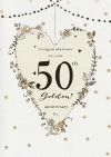 Anniversary Card - Congratulation on Your 50th Golden Anniversary - ICG HI8537 
