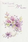 Sympathy Card - With Sympathy on the Loss of Your Mum - ICG HI8511
