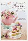 Birthday Card - For A Special Auntie on Your Birthday - ICG HI8700 