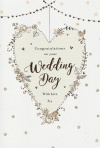 Wedding Day Card - Congratulation on Your Wedding Day - ICG JJ8191