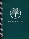 Sermon Notes Spiral Bound Journal, Olive Tree 