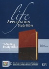 KJV Life Application Study Bible Brown / Tan TuTone