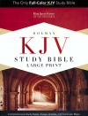 KJV Study Bible Large Print Edition, Dark Teal LeatherTouch 