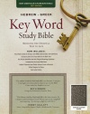 NASB - Key Word Study Bible, 1977 Text, Black Genuine Leather Edition 