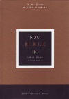 KJV, Large Print Verse-by-Verse Reference Bible, Maclaren Series - comfort print