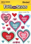 Stickers - Jesus Loves You Stickers (Faith That Sticks)