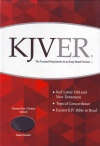 KJVER Thinline Bible Personal Size Black Ultrasoft Indexed