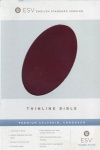 ESV Thinline Bible Calfskin, Cordovan