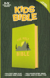 KJV Kids Bible - Leathertouch Green