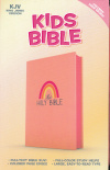 KJV Kids Bible - Leathertouch Peach