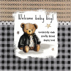 Card - Baby Boy - Teddy 