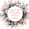 Christmas Cards - May the God of Hope  (pack of 10) CMS