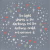 Christmas Cards -The Light Shines - ( Pack of 10) CMSC