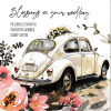 Card - Blessing on Your Wedding - Car - SDC