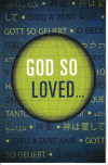 Tract - God so Loved (pack of 50)