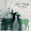 Christmas Cards Luxury  - Snowy Deer (Pack of 10) CMSC