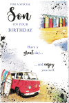 Birthday Card - For A Special Son on Your Birthday - ICG JJ8658