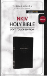 NKJV Comfort Print Soft Touch Black