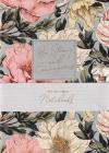 Strong and Courageous Delicate Pink Dahlia Notebook Set - Joshua 1:9
