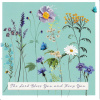 Card - The Lord Bless flowers 
