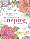 Inspire - Knowing God: 100 Devotions for Coloring and Creative Journaling