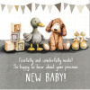 Card - New Baby - Fearfully and Wonderfully made SDC
