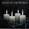 Christmas Cards -Candles &ndash; Light of the world Pack of 10 - CMS
