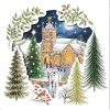 Christmas Cards - Carol Service Pack of 10 CMS