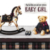 Card - May God Bless you and your Baby Girl SDC