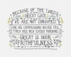Card - Great Is Your Faithfulness