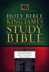 KJV Study Bible - Bonded Leather - Burgundy	