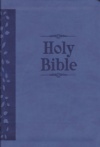 NKJV - Jesus Calling Devotional Bible, Blue Leathersoft