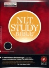 NLT Study Bible, Black, Bonded Leather