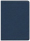 KJV Single Column Wide-Margin Bible, Navy Leathertouch