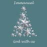 Christmas Cards - Immanuel Star Tree - Pack of 10 - CMS by F2025