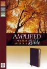Amplified Cross Reference Bible, Burgundy Bonded Leather