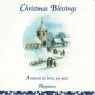 Christmas Cards - Christmas Blessings Snow Scene - Pack of 10 - CMS