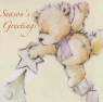 Christmas Cards - Seasons Greetings Christmas Bear - Pack of 10 - CMS